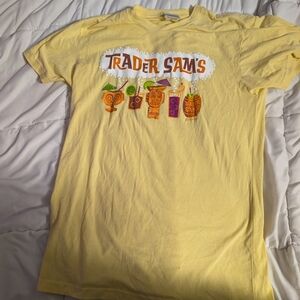 Disney Yellow Trader Sam's Short Sleeve Tee